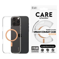 PanzerGlass CARE kryt Apple iPhone 16 Pro Max MagSafe Combat čirý/broskvový + záruka proti žlout