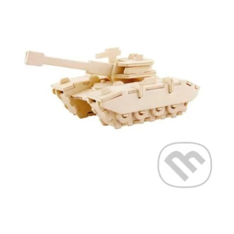 Tank (Drevrné 3D puzzle) - puzzle z kategorie Umělecké JRK