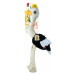 Hračka Dog Fantasy Recycled Toy pštros pískací se šustícími křídly 49cm