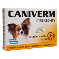 CANIVERM Mite 0,175 g 6 tablet