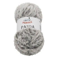 Vlnika Panda 100 g, 39 tm.šedá-sv.šedá