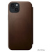 Nomad Modern Leather Folio, brown - iPhone 15 Plus (NM01625285) Hnědá