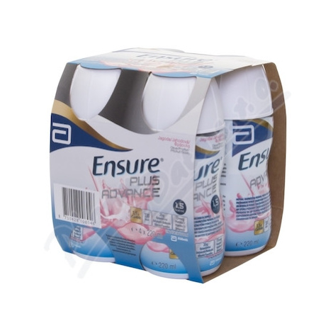 Ensure Plus Advance jahodová přích.por.sol.4x220ml