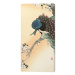 Obraz na plátně Ohara Koson - Peacock on a Cherry Blossom Tree, (30 x 60 cm)