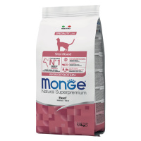 Monge Monoprotein Cat Sterilized hovězí krokety - 1,5 kg