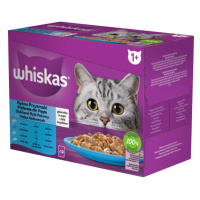 Whiskas výběr ryb v kapsičkách pro dospělé kočky 12 x 85 g