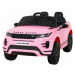 HračkyZaDobréKačky Elektrické autíčko Range Rover Evoque růžové