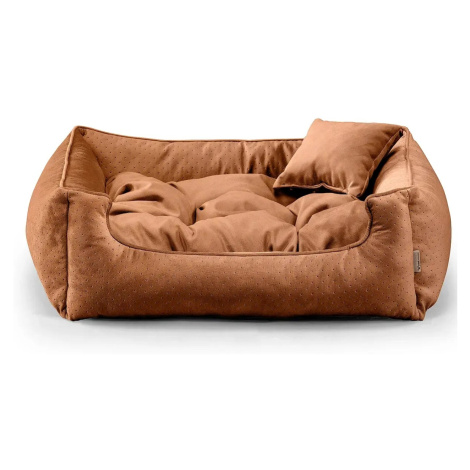 Vsepropejska Snug elegantní pelech pro psa Barva: Oranžová, Rozměr (cm): 130 x 110