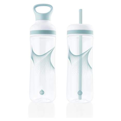 EQUA Flow Wave 2v1 800 ml ekologická plastová lahev na pití bez BPA na sport