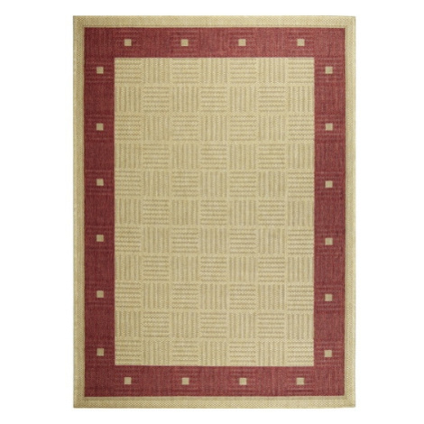 Oriental Weavers koberce Kusový koberec SISALO/DAWN 879/O44P (J84 Red) – na ven i na doma - 67x1