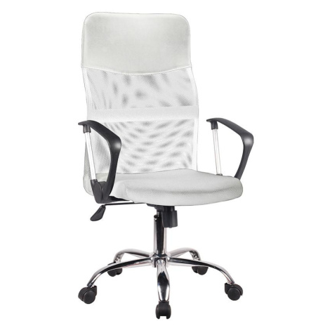 Kancelářská židle Mizar 2501 white/chrome BAUMAX