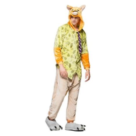 Pyžamové overaly kigurumi ve žluté barvě