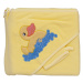 Scarlett Froté ručník kačenka s kapucí žlutý