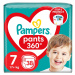 Pampers Pants velikost 7 plenkové kalhotky 17kg+ 38ks