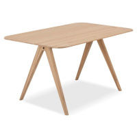 Jídelní stůl z dubového dřeva Gazzda Ava, 140 x 90 cm