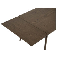 Přídavná deska k jídelnímu stolu s deskou v dubovém dekoru 45x90 cm Barrali – Unique Furniture