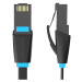 Kabel Vention Flat network cable CAT6 UTP IBJBK RJ45 Ethernet 1000Mbps 8m Black