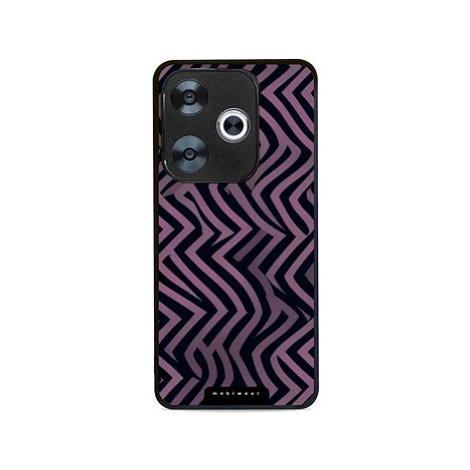 Mobiwear Glossy lesklý pro Xiaomi Poco F6 - GA55G černý/fialový