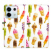 iSaprio flip pouzdro Ice Cream Pattern pro Xiaomi Redmi Note 13 Pro+ 5G