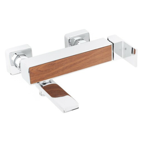 Vanová baterie SIKO Elements bez sprchového setu 150 mm dekor dřevo SIKOBSEL222DD