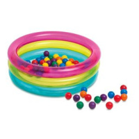 Intex Duhový bazén s míčky