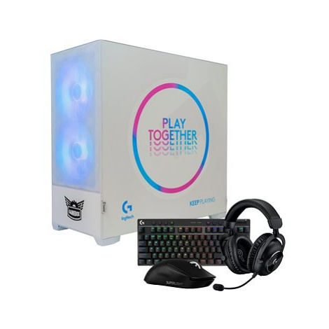 AlzaPC GameBox Elite Logitech Edice - i7 / RTX4070Ti SUPER / White + Logitech G PRO herní set