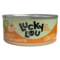 Lucky Lou Extrafood tuňák s mrkví ve vývaru 18 × 70 g