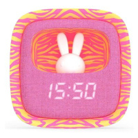 MOB Billy Clock and light - Pink Zebra