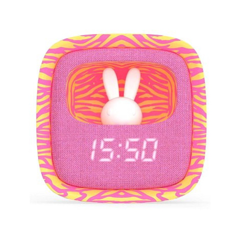 MOB Billy Clock and light - Pink Zebra