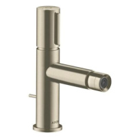 Bidetová baterie Hansgrohe Axor Uno s výpustí kartáčovaný nikl 45210820