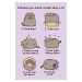 Plakát, Obraz - Pusheen - Reasons to be a Cat, 61 × 91.5 cm