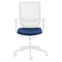 TrendOffice Návlek na sedák TO-SYNC, pro kancelářskou otočnou židli, azurová