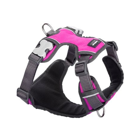 Red Dingo Postroj polstrovaný Tmavě Růžový M 46-63 cm Red-dingo