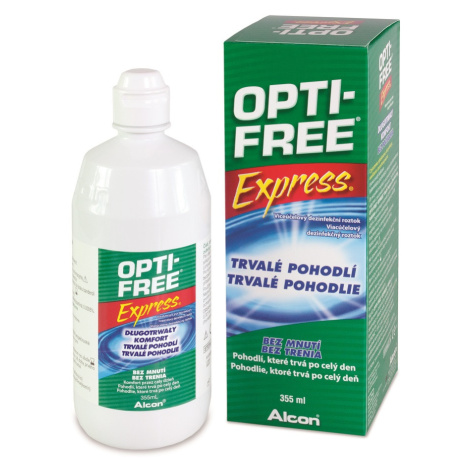Opti free Express No rub lasting comfort roztok na kontaktní čočky 355 ml