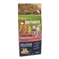 ONTARIO Senior Large Chicken & Potatoes & Herbs 12 kg