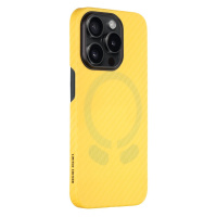 Zadní kryt Tactical MagForce Aramid Industrial Limited Edition pro Apple iPhone 15 Pro, žlutá