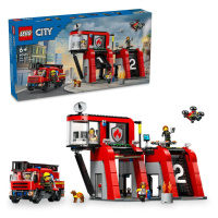 Lego Hasičská stanice s hasičským vozem