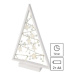 EMOS Svítící LED stromeček s ozdobami a časovačem Ornam 40 cm teplá bílá
