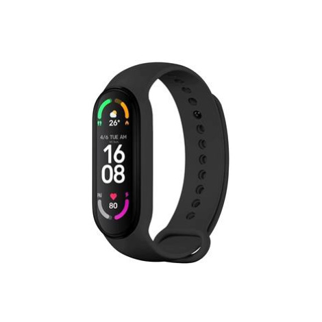 Silikonový řemínek FIXED Silicone Strap pro Xiaomi Band 7/ Mi Band 6/ Mi Band 5, černá