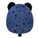 SQUISHMALLOWS Modrý gepard s chlupatým bříškem - Spotts, 30 cm