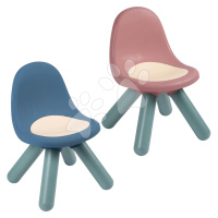 Židle pro děti 2 kusy Chair Little Smoby modrá a růžová s UV filtrem a nosností 50 kg výška sedá