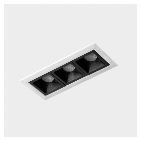 KOHL LIGHTING KOHL-Lighting NSES zapuštěné svítidlo s rámečkem 280x45 mm bílá-černá 20 W CRI 90 