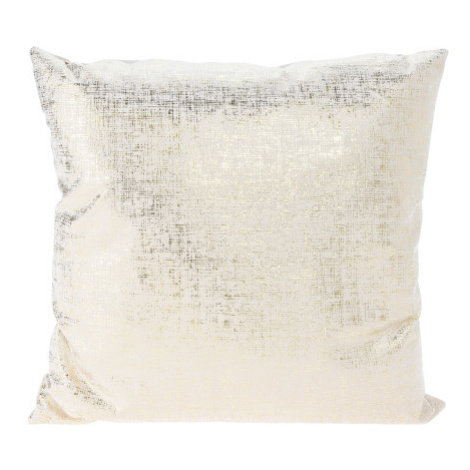 Dekorační polštář Cushion 45x45 cm, krémový lesklý Asko