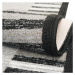 Kusový koberec GENEVE šedá 67 x 350 cm