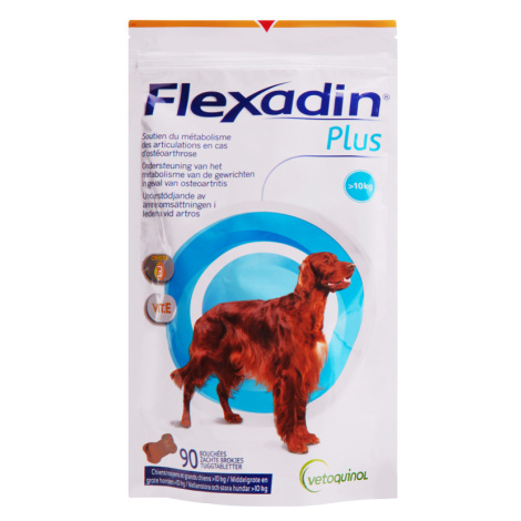 Flexadin Plus pro střední a velká plemena psů - 2 x 90 soust Vétoquinol