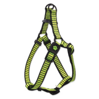 Postroj Active Dog Premium M limetka 2x53-77cm