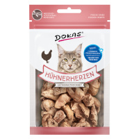 Dokas kuřecí srdíčka sušená mrazem - výhodné balení: 2 x 15 g (30 g)