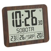 TFA 60.4518.08 - Nástěnné hodiny DCF s venkovním čidlem teploty a s českým dnem v týdnu