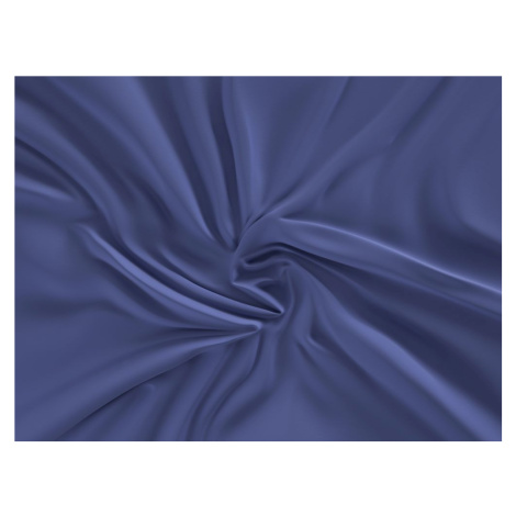 Kvalitex Saténové prostěradlo LUXURY COLLECTION 80x200cm tmavě modré Prostěradlo vhodné pro: výš