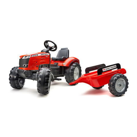 FALK Šlapací traktor Massey Ferguson S8740 - červený